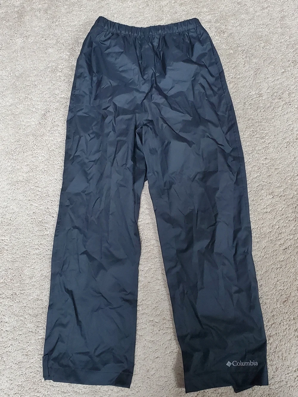 Columbia Kids Waterproof Packable Rain Pants, Sz Small